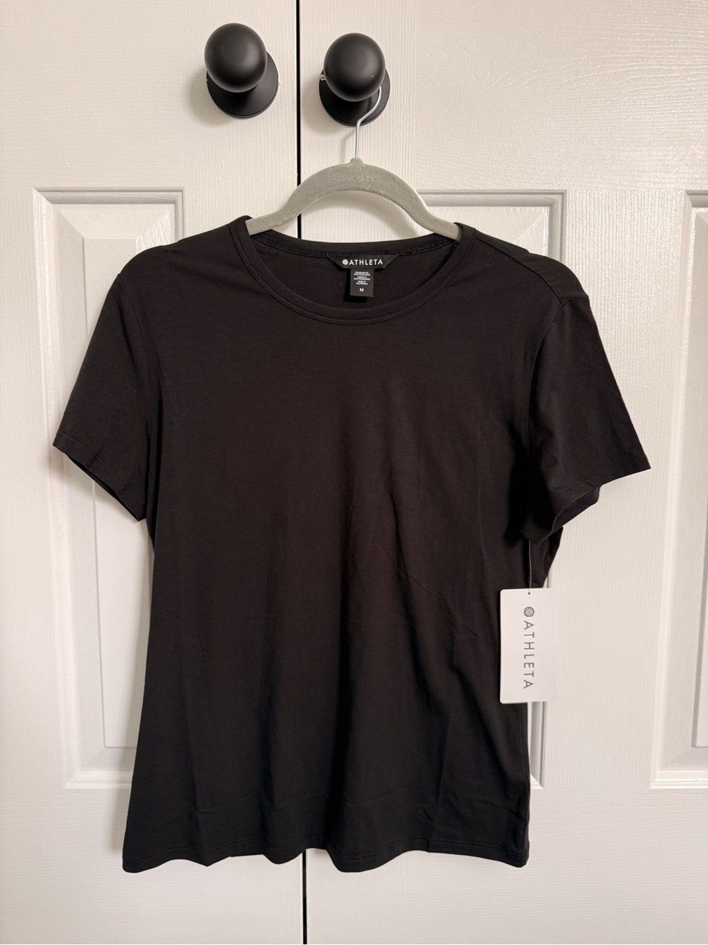Athleta Men’s Black Short-Sleeve Crew Tee